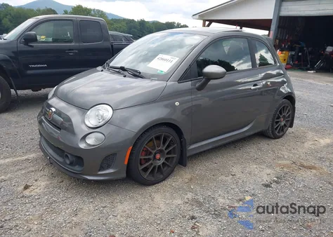 2012 Fiat 500 Abarth from USA, damaged, VIN 3C3CFFFH2CT359695